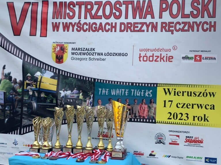 VII Mistrzostwa Polski w Wyścigach Drezyn Ręcznych w Wieruszowie