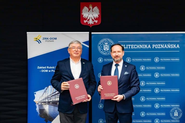 Politechnika Poznańska i ZRK-DOM podpisują porozumienie