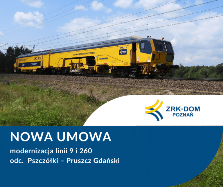 Zwiększymy przepustowość trasy kolejowej do Gdańska
