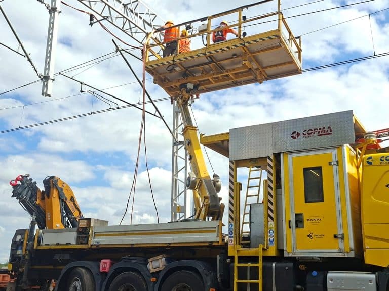 Prace sieciowe na stacji Franowo