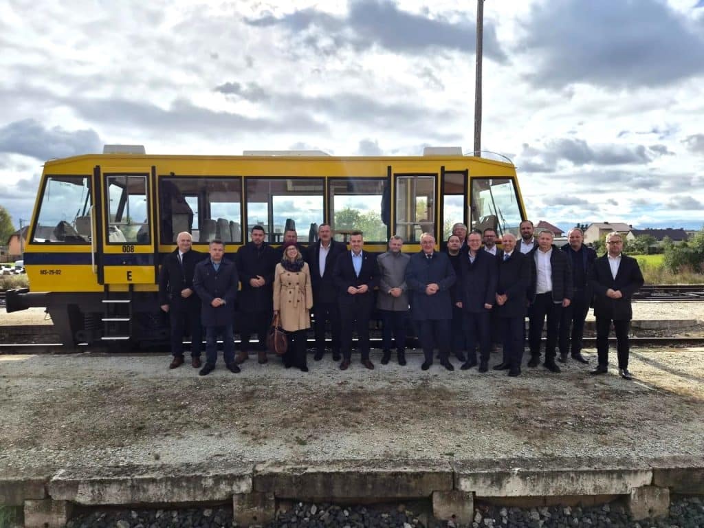 Objazd techniczny linii kolejowej nr 360